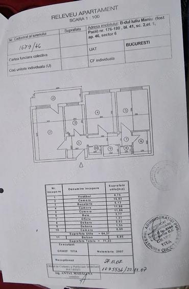 Apartament 3 camere Militati - 1