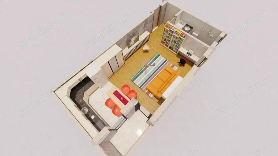 IMI Residence - Sanandrei - Comision 0 - apt. o camera, 38 mp - loc parcare incl - 2