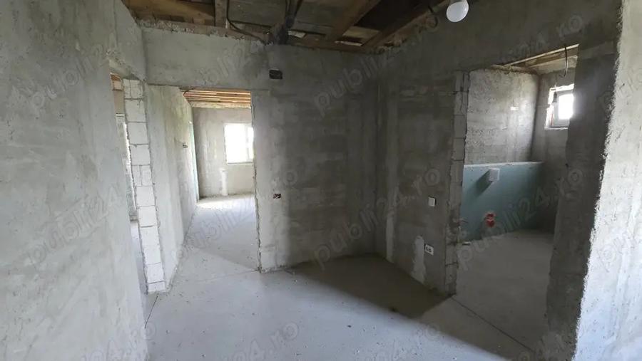 Casa P+1 in Dascalu, Ilfov construc?ie 2022, la gri, cu panouri solare, ideala pentru finisare - 2