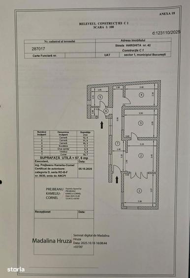 Casa cu 3 camere, curte ?i aer condi?ionat - 10