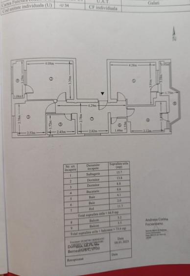 Proprietar - GALATI apartament 3 camere decom - 4