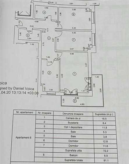 Apartament 3 camere, 2 bai, Avantgarden Faza IV , Brasov - 12