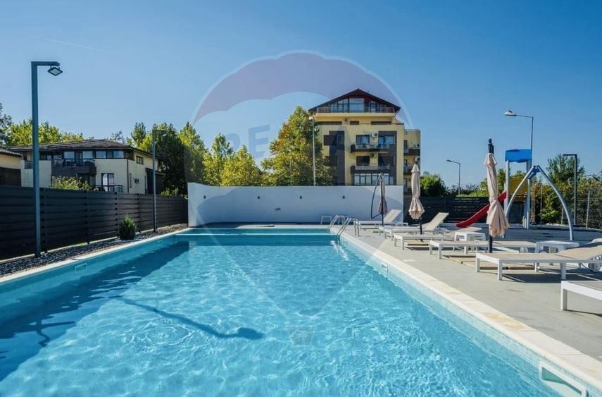 Vila individuala 4 camere 202 mp utili, Corbeanca, ansamblu cu piscina - 14