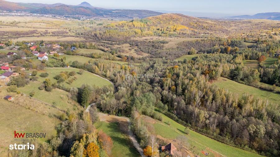 Teren intravilan in Zarnesti, zona Tohanita, cu padurice si parau curg - 4
