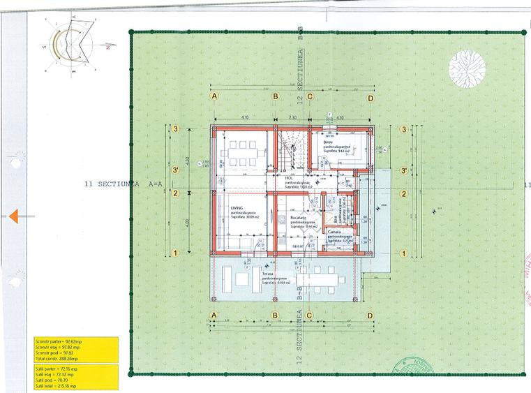 Vila 3 niveluri, 288 mp, 7 camere, terasa, 500 mp teren, personalizabila - 5