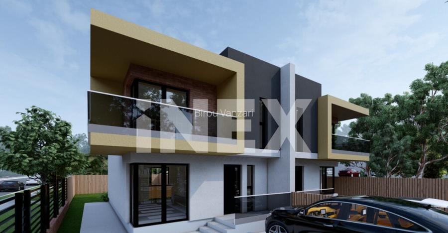 TVA inclus | Proiect NOU de case cu 4 came Trivale | Zona Pl