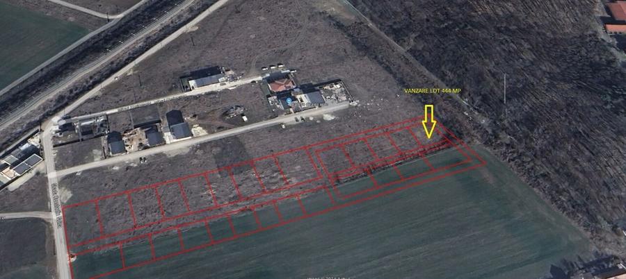 Vanzare teren 444 mp cu dubla deschidere, Padure - Otopeni- Ana Aslan - 1