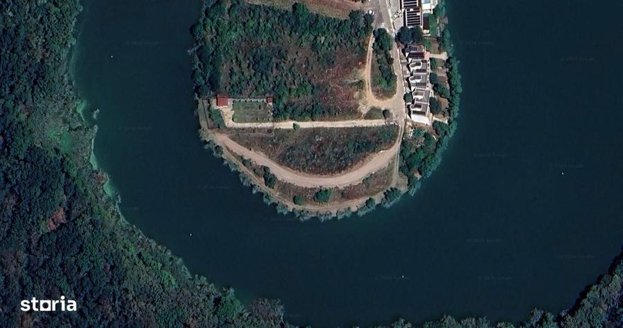 Teren intravilan de vanzare cu deschidere la lac, Branesti - 4