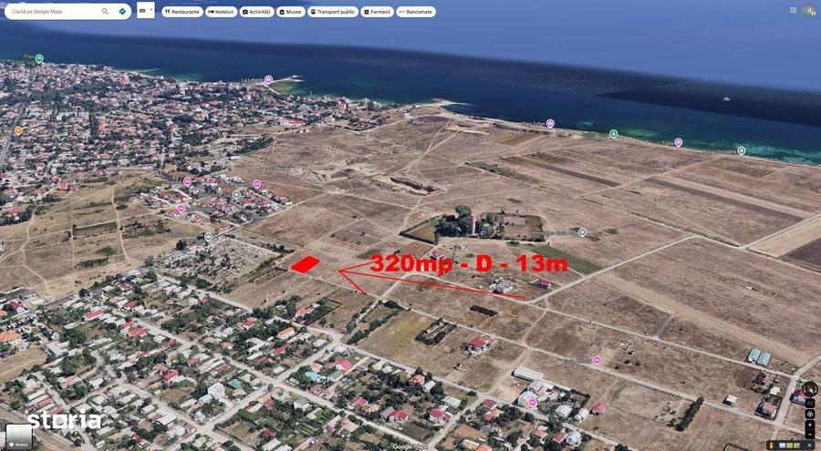 Teren Eforie SUD 320mp intravilan zona SUD plaja Tuzla - 3