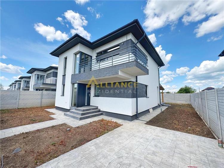 <Vila individuala P+1E> 5 camere 2 bai + dressing 153mp utili teren 360mp - 1