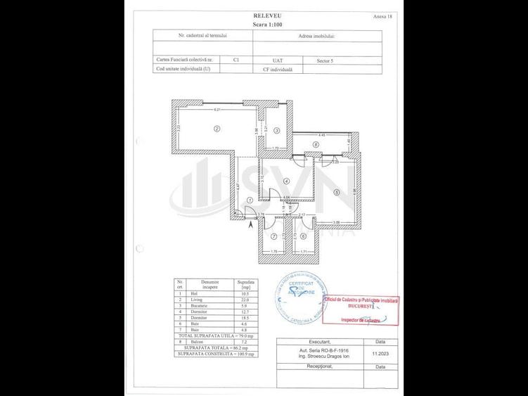 ONE Cotroceni l Apartament 3 camere l 86 mp - 4