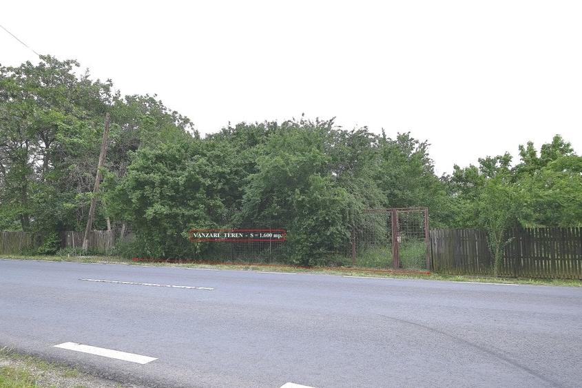 CIOLPANI - Luparie (stradal), 1.600 mp. teren intravilan, deschidere de 16 ml. - 2