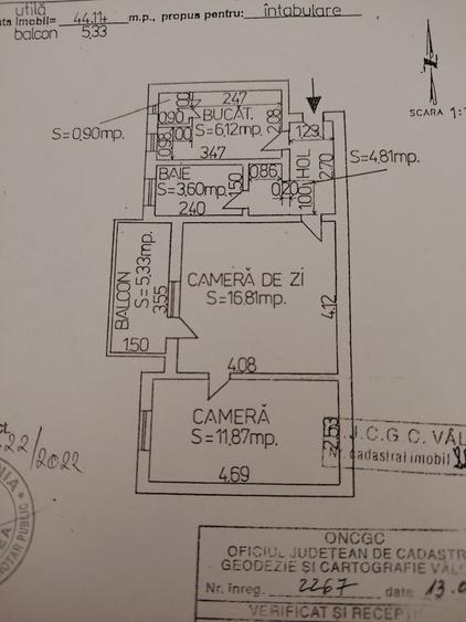 Apartament de vanzare cu doua camere etaj 2 zona Garii - 1