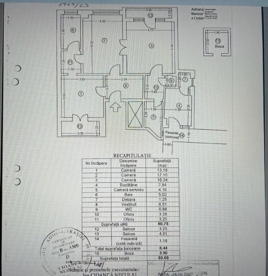 Centrul Vechi Oportunitate Apartament Lux 3 cam /80mp utili - 22