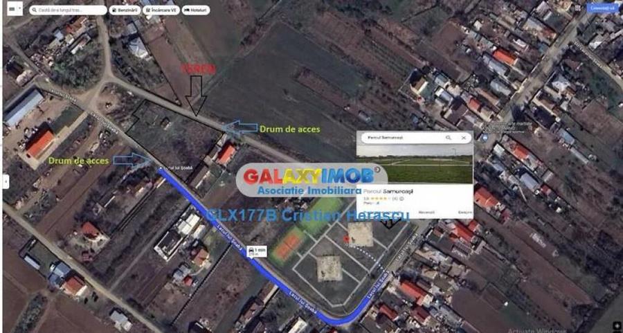 Buftea Samurcasi 400 mp utilitati strada asfaltata 50 euro/m - 7