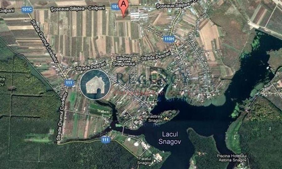 Teren Construcții intravilan de 10000 mp, în Siliștea Snagovului