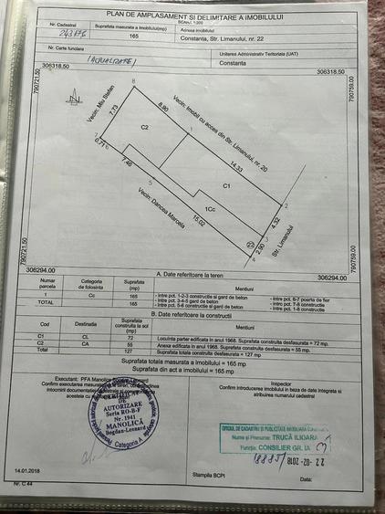 Casă cu 5 camere cu Teren 165 Mp în Stadion
