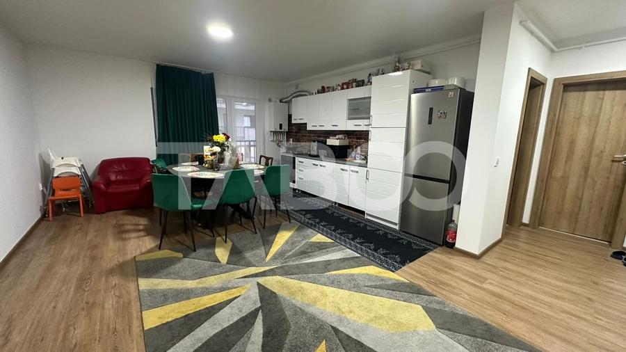 Apartament 3 camere balcon loc de parcare zona Doamna stanca Sibiu - 12