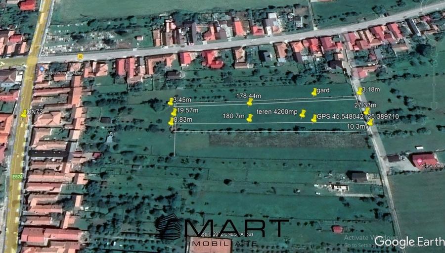 Teren intravilan 4200 mp Tohanu Nou - 4