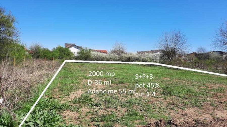 Teren PUZ autorizatie  2025 intravilan Popesti Metrou 2060 mp - 5