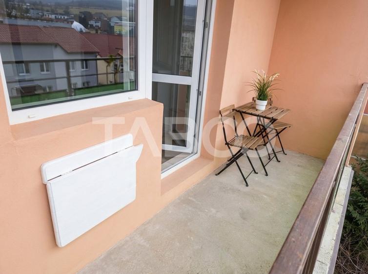 Apartament 55 mpu mobilat utilat 3 camere 2 balcoane pivnita Cisnadie - 22