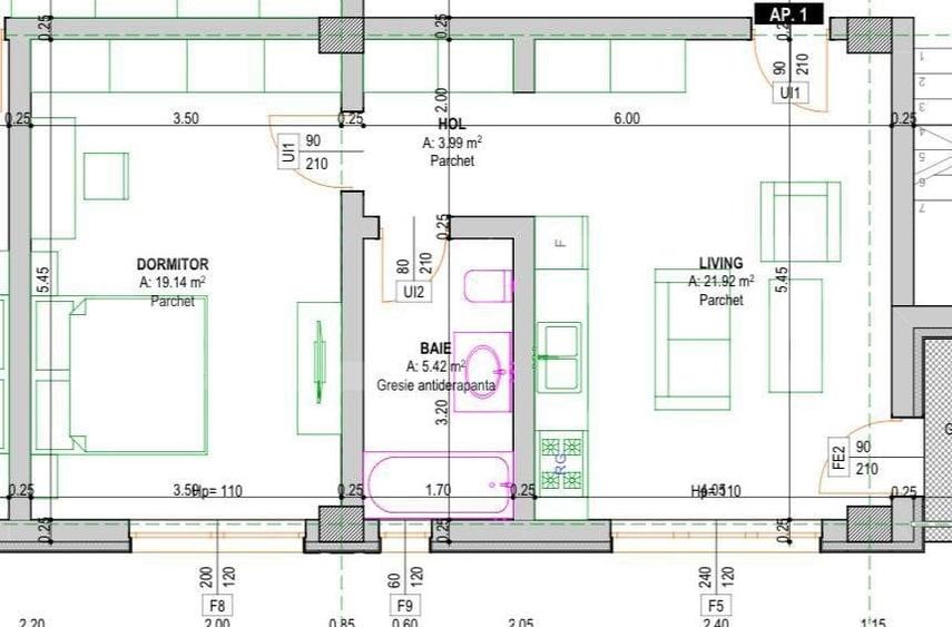 Apartament, 2 camere, 51 mp utili, oras Radauti - 1