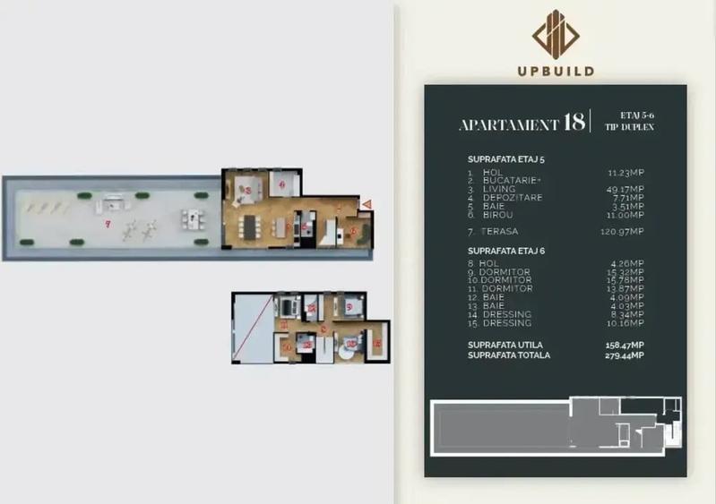 Penthouse | Decebal | Lux | 0 Comision | Direct Dezvoltator - 15