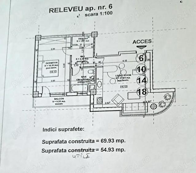Apartament 2 camere bloc nou, Rogerius (zona Lacu Rosu), et. 3, cu garaj, boxa si lift - 128000 E - 3