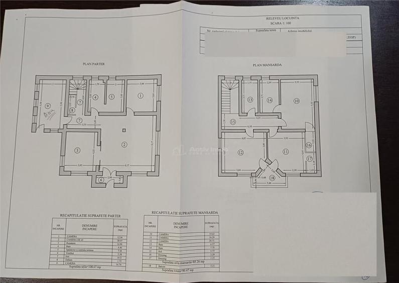 5 camere - 3 bai - 200 mp utili - teren 920 mp - Domnesti - - 3