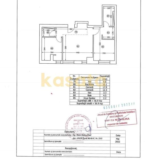 OPORTUNITATE | APARTAMENT 2 CAMERE | AVIATIEI | ONIX PIPERA | 57 MP - 8