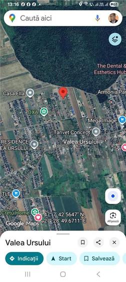Valea Ursului langa padure TEREN 912mp lot pentru casa intravilan i - 1