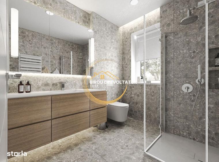 Penthouse Modern Terasa mare Vedere libera 12minute de metrou Teclu - 4