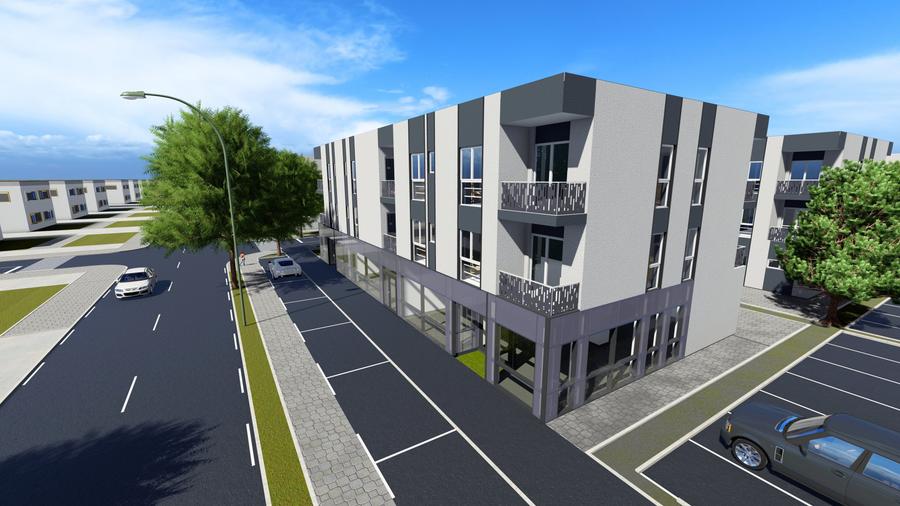 IMI Residence  - Spatiu comercial la parter - 125 mp - cu vitrina - 1