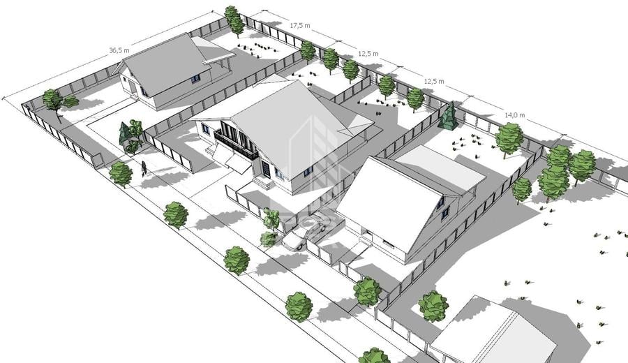 Jumatate de duplex nou cu 4 camere,Parta - 1