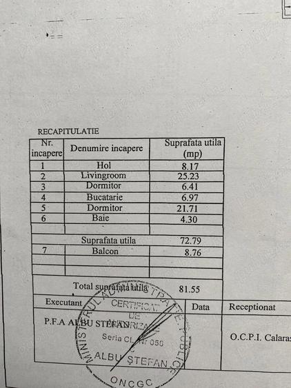 3 Camere (81 mp) + 17 m2 boxa constructie 2012 Calarasi - 7