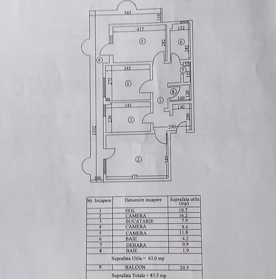 Vânzare apartament 3 camere Dancu, Iasi - 4