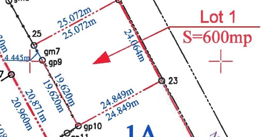 Teren 600 mp , Bragadiru, Jud. Ilfov