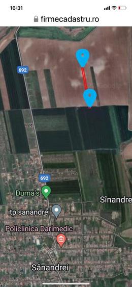 Sanandrei – Teren extravilan - 2