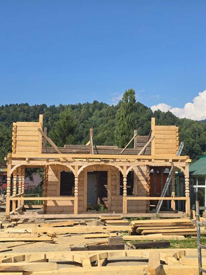 Cabana lemn masiv de vanzare - 1