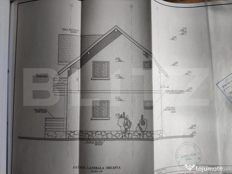 Casa individuala 4 camere, 106 mp, teren 500 mp, sat Brebu - 9