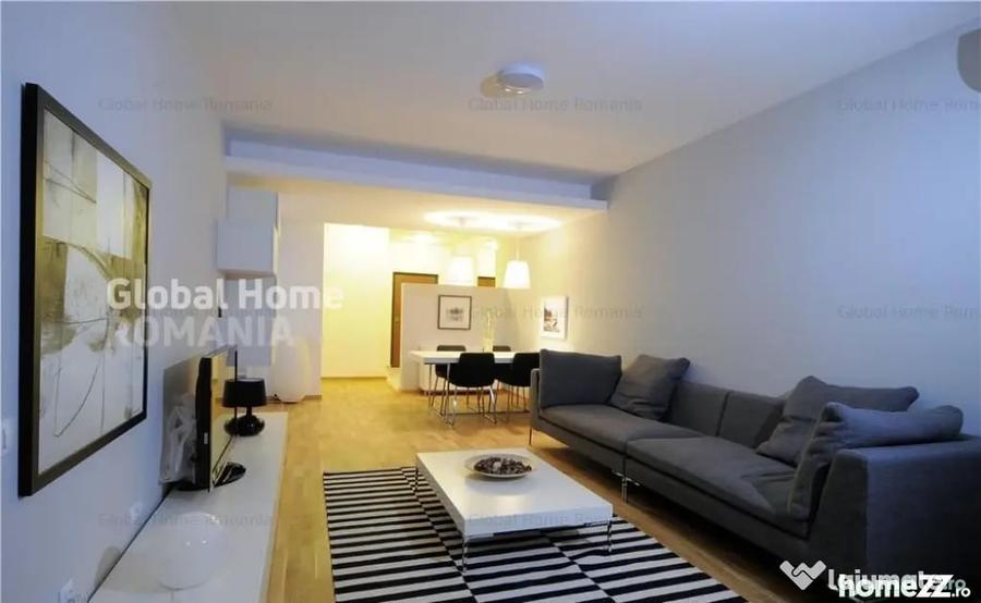 Apartament cu 3 camere semidecomandat în Băneasa
