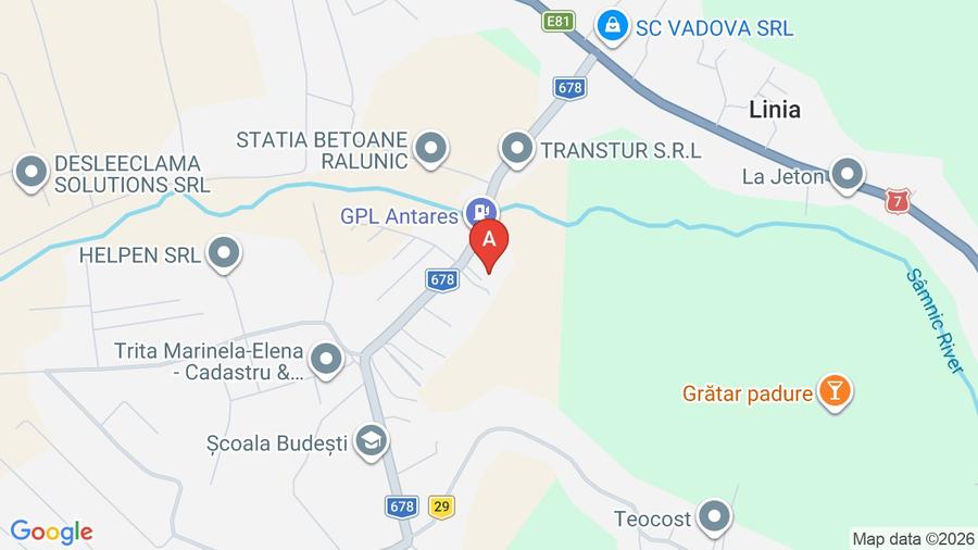 Spațiu comercial, de 420 mp, în Budești