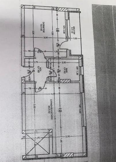 Apartament cu 2 camere decomandat, mobilat în Central