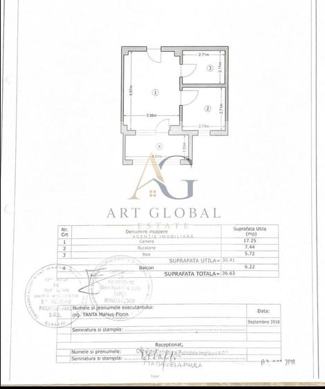Apartament Tip Studio 2 Camere Militari Residence Ilie Petre 86 - 10