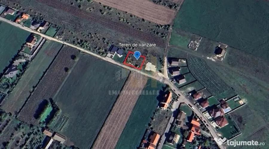 Teren de 938 mp, în Sânpetru