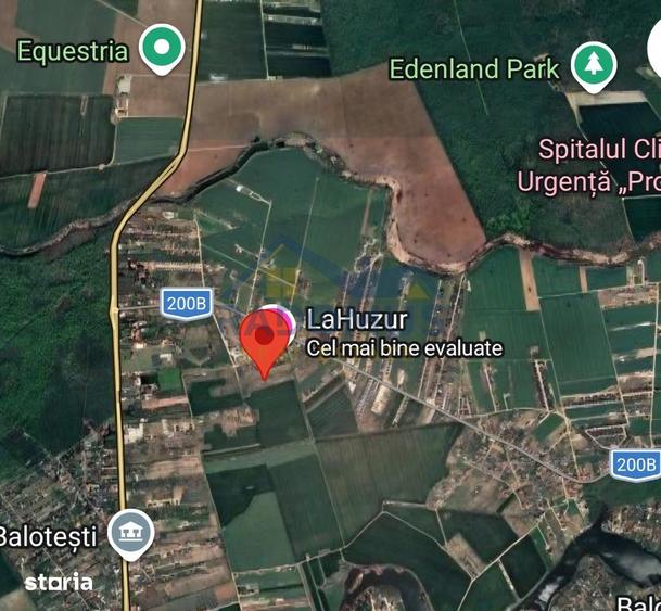 Loturi teren Intravilan Balote?ti | 720 mp | Utilitati I 60 /MP - 1