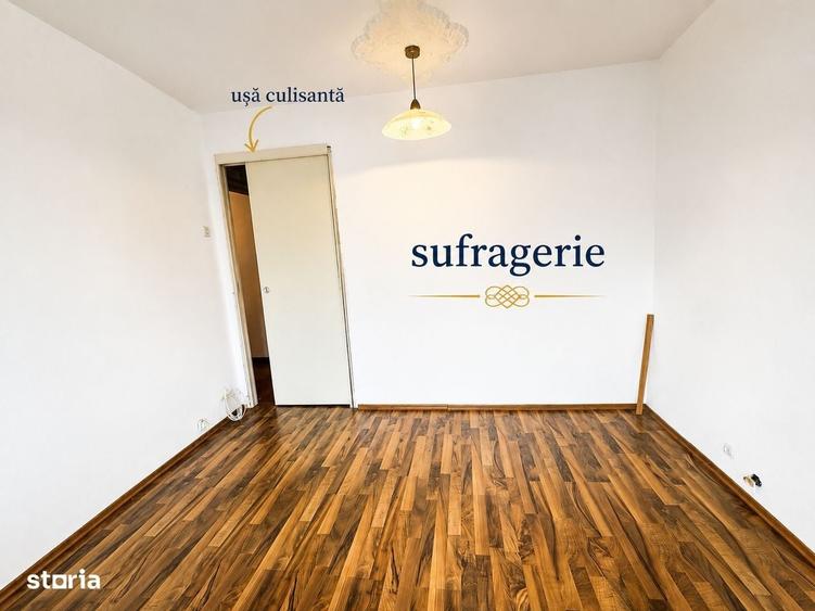 Apartament cu 2 camere semidecomandat în Sud