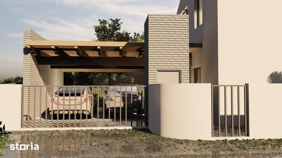 Casă cu 5 camere cu Teren 1100 Mp în Ciurila