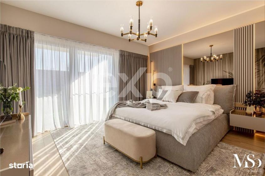 Apartament cu 5 camere, mobilat în Herăstrău