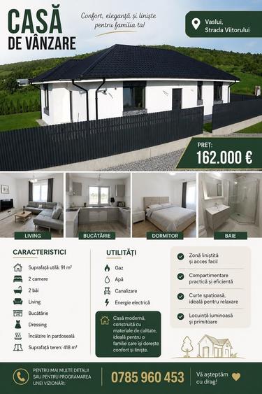 Casa de vanzare Vaslui, Str.Viitorului. - 1